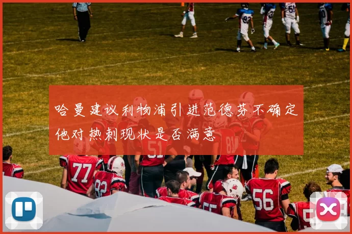 哈曼建议利物浦引进范德芬不确定他对热刺现状是否满意